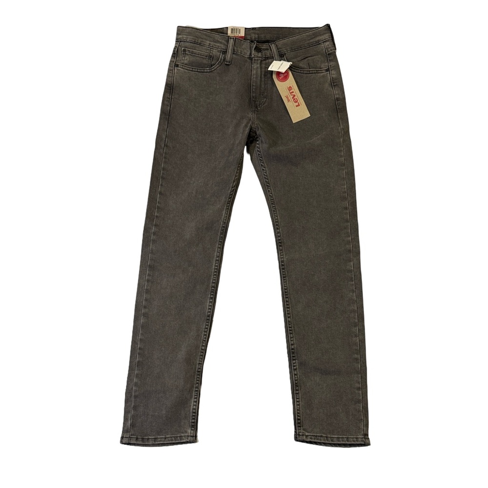 NEW Levi’s mens 29x32 210 skinny fit gray cotton blend denim jeans NWT $70